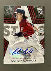 Corbin Carroll [Black] #BSA-CC Baseball Cards 2023 Topps Update Stars Autographs Prices