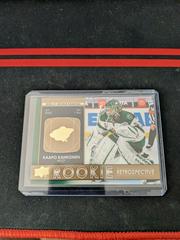 Kaapo Kahkonen [Gold] #RR-10 Hockey Cards 2021 Upper Deck Rookie Retrospective Prices