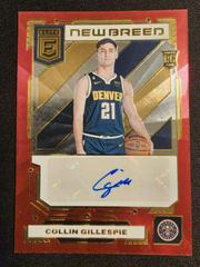 Collin Gillespie [Red] #NB-CGL Basketball Cards 2022 Panini Donruss Elite New Breed Autographs Prices