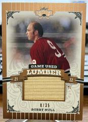 Bobby Hull [Bronze] Hockey Cards 2021 Leaf Lumber Game Used Prices