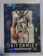 Dejounte Murray [Blue Ice] #23 Basketball Cards 2021 Panini Contenders Optic Uniformity Prices