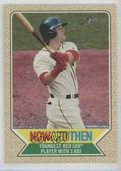 Andrew Benintendi #NT-3 Baseball Cards 2017 Topps Heritage Now and Then Prices