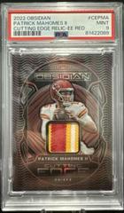 Patrick Mahomes II [Red] Football Cards 2022 Panini Obsidian Cutting Edge Prices