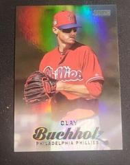 Clay Buchholz [Rainbow Foil] Baseball Cards 2017 Stadium Club Prices