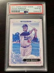 Jackie Robinson [Missing Blackplate] #308 Baseball Cards 2017 Topps Gypsy Queen Prices