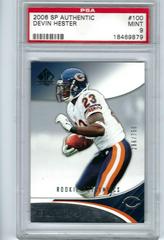 Devin Hester #100 Football Cards 2006 SP Authentic Prices