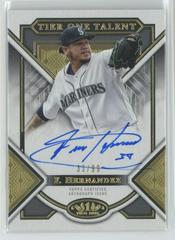 Felix Hernandez Baseball Cards 2023 Topps Tier One Talent Autographs Prices