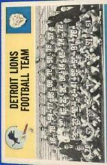Detroit Lions [Team] Football Cards 1964 Philadelphia Prices