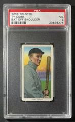 Ty Cobb [Bat off Shoulder] #NNO Baseball Cards 1909 T206 Tolstoi Prices