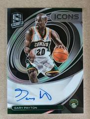 Gary Payton #IA-GPY Basketball Cards 2021 Panini Spectra Icons Autographs Prices
