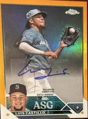 Luis Castillo [Orange] #ASGA-LC Baseball Cards 2023 Topps Chrome Update All Star Game Autographs Prices