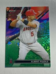 Albert Pujols [Green Speckle Refractor] #1 Baseball Cards 2021 Topps Finest Prices