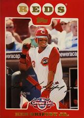 Ken Griffey Jr #9 Baseball Cards 2008 Topps Opening Day Prices