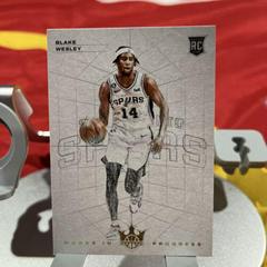 Blake Wesley #13 Basketball Cards 2022 Panini Court Kings Works in Progress Prices