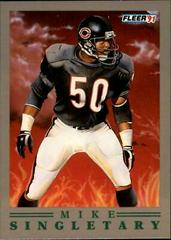 Mike Singletary #4 Football Cards 1991 Fleer Pro Visions Prices