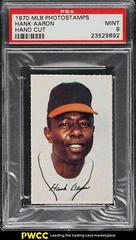 Hank Aaron [Perforated] Baseball Cards 1970 MLB Photostamps Prices