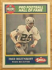 Fred Biletnikoff Football Cards 1990 Swell Greats Prices