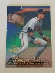 Chipper Jones [Row 1] #10 Baseball Cards 1997 Flair Showcase Prices