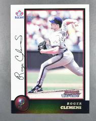 Roger Clemens [Refractor] Baseball Cards 1998 Bowman Chrome Prices