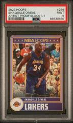 Shaquille O'Neal [Artist Proof Black] #289 Basketball Cards 2023 Panini Hoops Prices