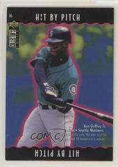 Ken Griffey Jr. [Hit By Pitch Gold Signature] Baseball Cards 1996 Collector's Choice You Make Play Prices