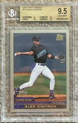 Alex Cintron Baseball Cards 2000 Topps Traded Prices
