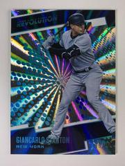 Giancarlo Stanton [Sunburst] #3 Baseball Cards 2018 Panini Chronicles Revolution Prices