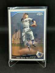 Mickey Mantle #7 Baseball Cards 2009 Topps Chrome Prices