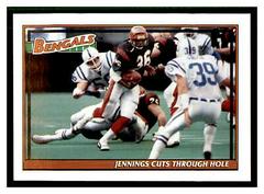Bengals Team Leaders, Results #631 Football Cards 1991 Topps Prices