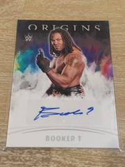 Booker T #OA-BKT Wrestling Cards 2022 Panini Chronicles WWE Origins Autographs Prices