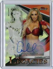 Carmella [Autograph] #L-4 Wrestling Cards 2021 Topps Finest WWE Legacies Prices