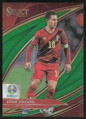 Eden Hazard [Green Prizm] Soccer Cards 2020 Panini Select UEFA Euro Prices