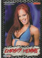 Christy Hemme Wrestling Cards 2008 TriStar TNA Impact Prices