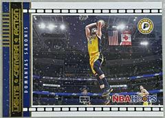 Domantas Sabonis [Winter] #25 Basketball Cards 2021 Panini Hoops Lights Camera Action Prices