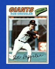 Rob Dressler #11 Baseball Cards 1977 Topps Prices