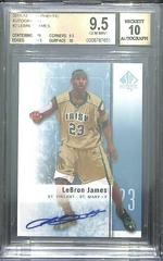 LeBron James [Autograph] Basketball Cards 2011 SP Authentic Prices