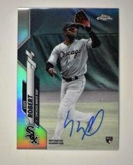 Luis Robert [Refractor] Baseball Cards 2020 Topps Chrome Rookie Autographs Prices