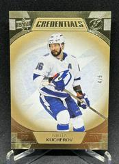 Nikita Kucherov [Gold] #78 Hockey Cards 2022 Upper Deck Credentials Prices