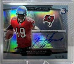 Mike Williams [Black Refractor Autograph] #23 Football Cards 2010 Topps Platinum Prices