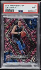Luka Doncic [Neon Pink] Basketball Cards 2018 Panini Spectra Prices