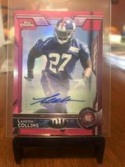 Landon Collins [Autograph Pink Refractor] #118 Football Cards 2015 Topps Chrome Mini Prices