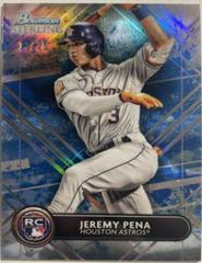 Jeremy Pena [Blue] #BSR-17 Baseball Cards 2022 Bowman Sterling Prices