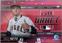 Zach Neto [Red] #BDN-3 Baseball Cards 2022 Bowman Draft Night Prices