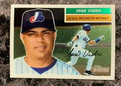 Jose Vidro Baseball Cards 2005 Topps Heritage Chrome Prices