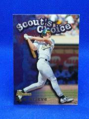 Ben Grieve Baseball Cards 1998 Bowman Scout's Choice Prices