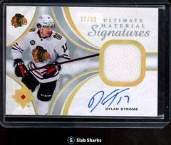 Dylan Strome #UMS-DS Hockey Cards 2021 Ultimate Collection Material Signatures Prices