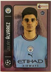 Julian Alvarez [Purple] Soccer Cards 2022 Topps Merlin Heritage 98 UEFA Prices