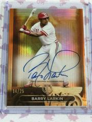 Barry Larkin [Orange] #PTGA-BL Baseball Cards 2024 Topps Tribute Pillars of the Game Autograph Prices