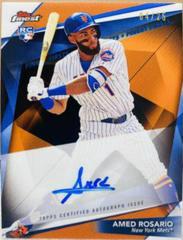 Amed Rosario [Orange Refractor] #AR Baseball Cards 2018 Topps Finest Autographs Prices