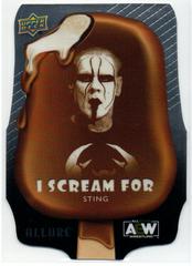 Sting Wrestling Cards 2022 Upper Deck Allure AEW I Scream For Prices